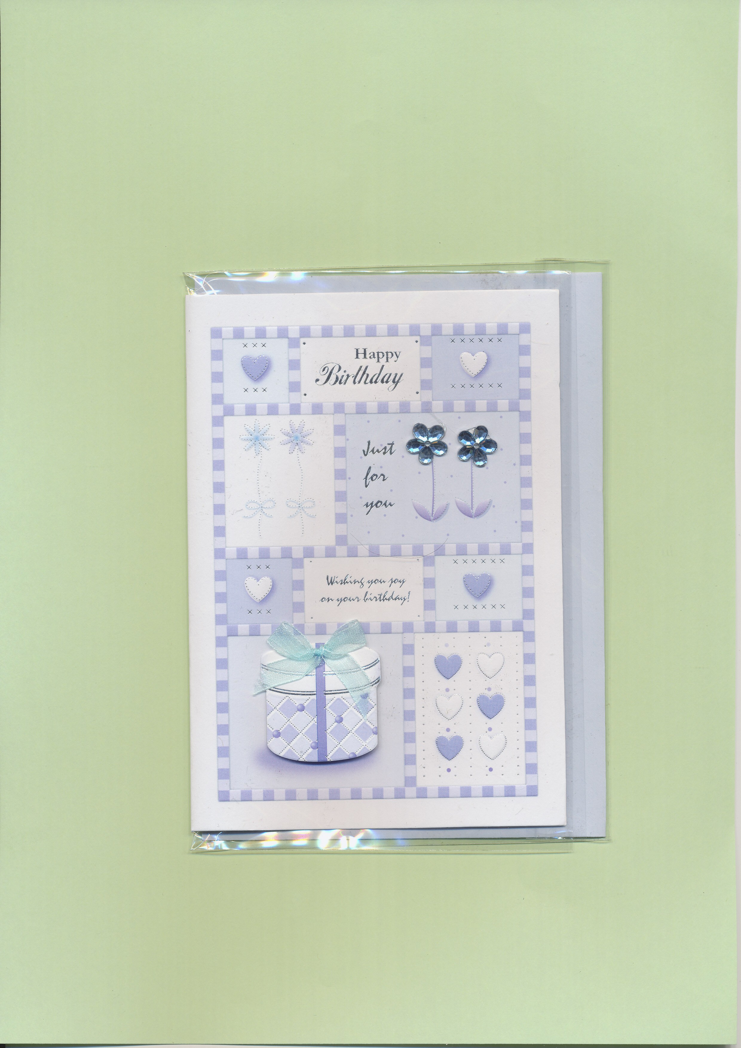 English Birthday Blue